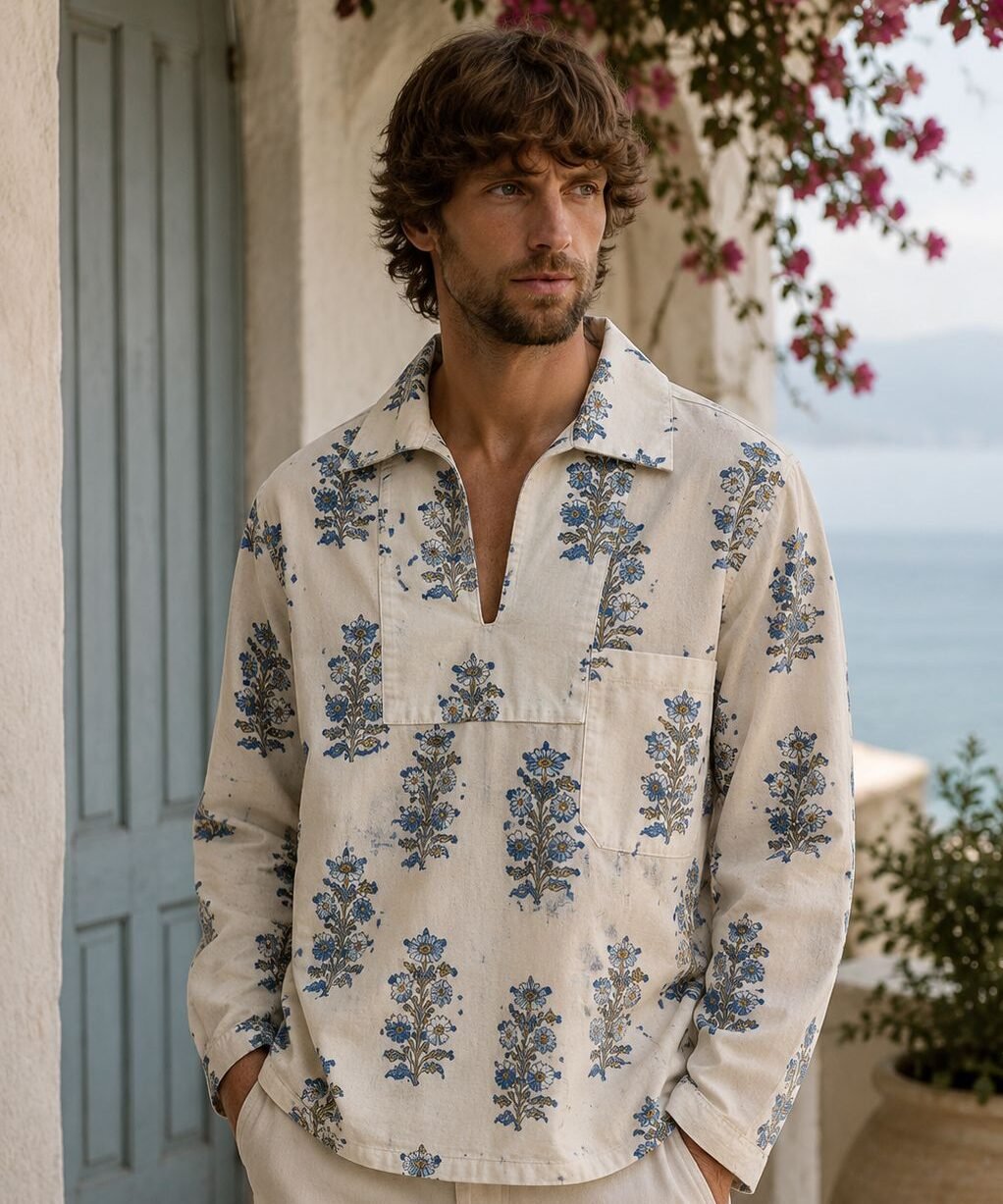 Azure Coast Short Kurta