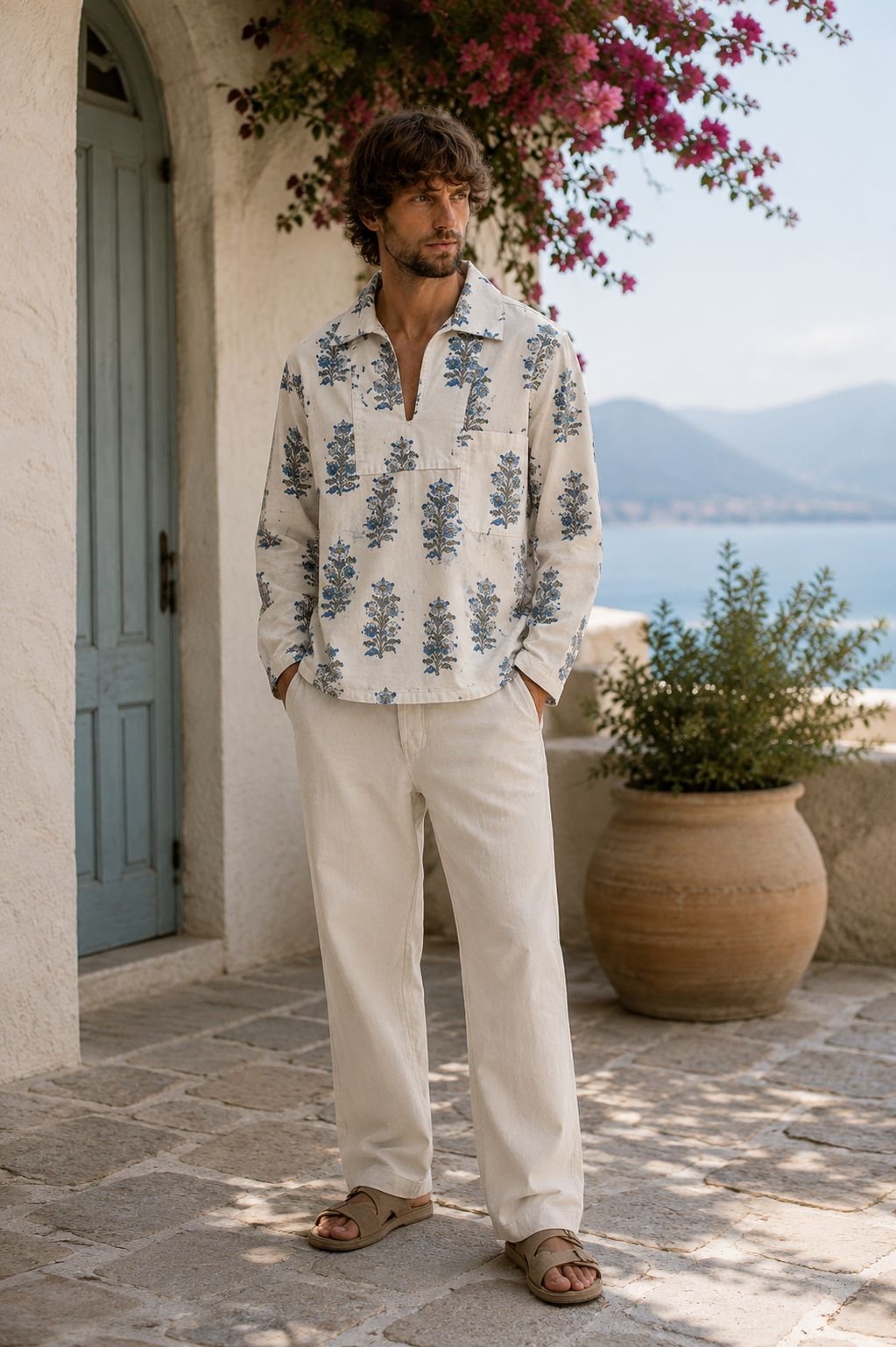 Azure Coast Short Kurta - Image 2