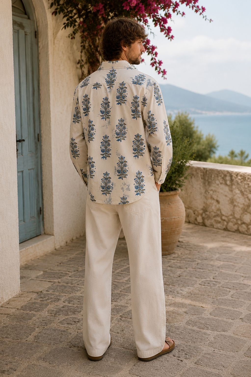 Azure Coast Short Kurta