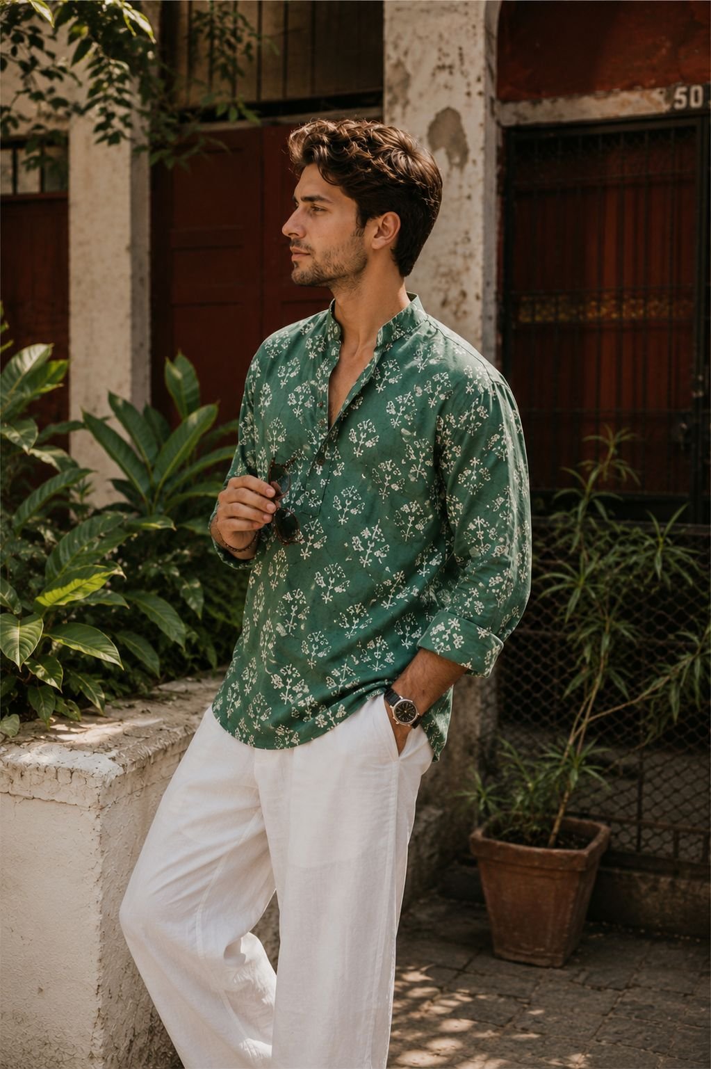 The Jaipur Sage Kurta