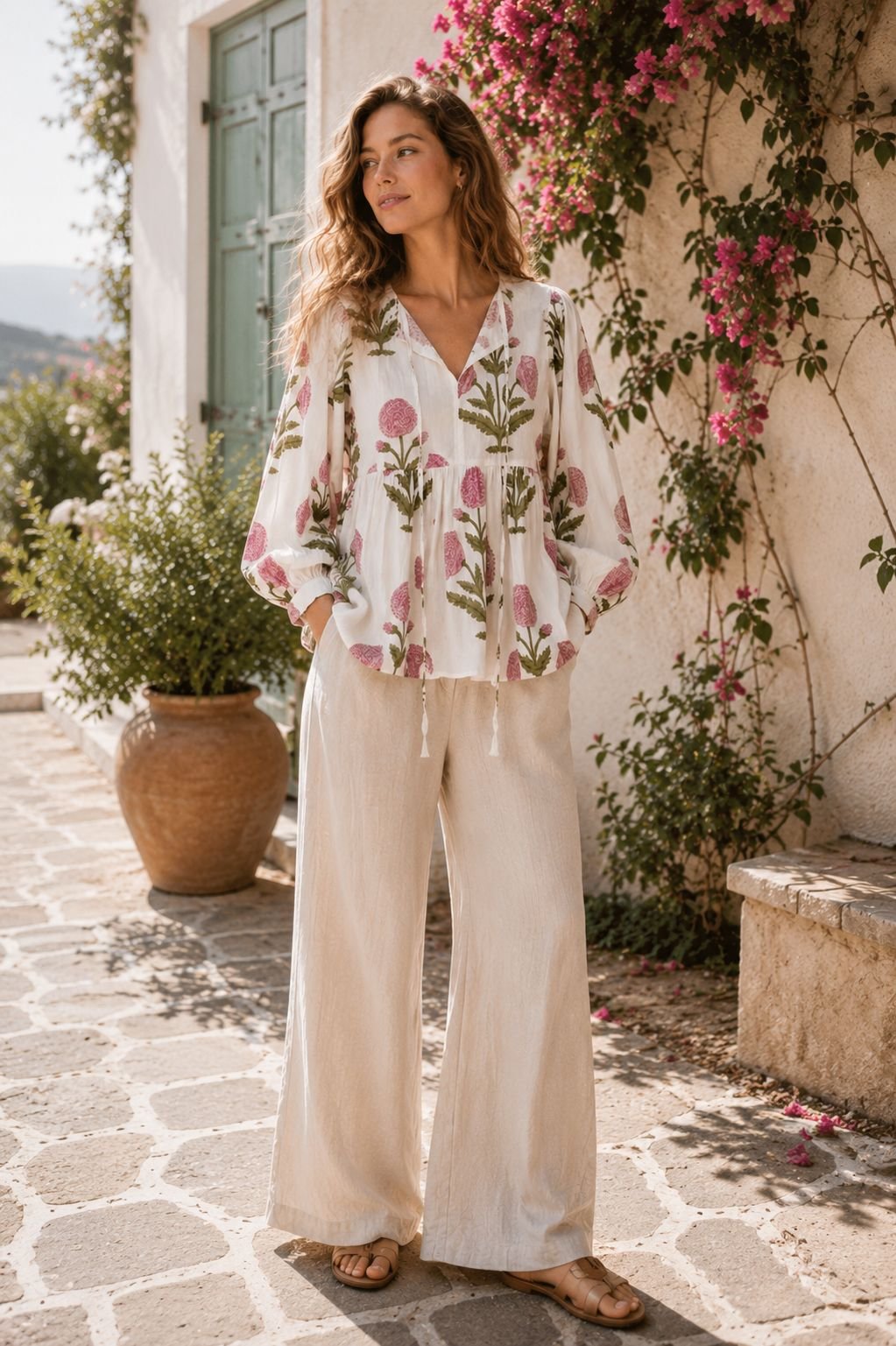 Gulbahar Peplum Top